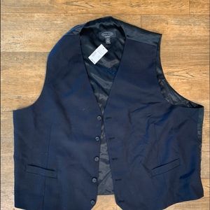 4XL XXXL Vest Navy Blue Men’s Warehouse NWT